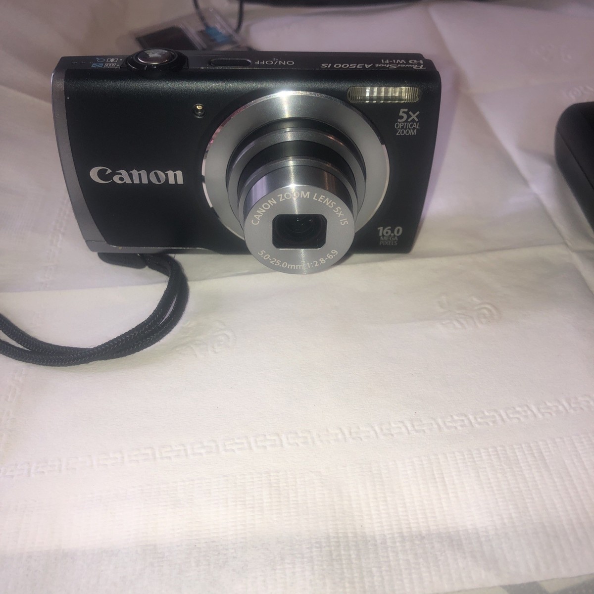Canon PowerShot A3500 IS 16.0MP Digital Camera - Red for sale
