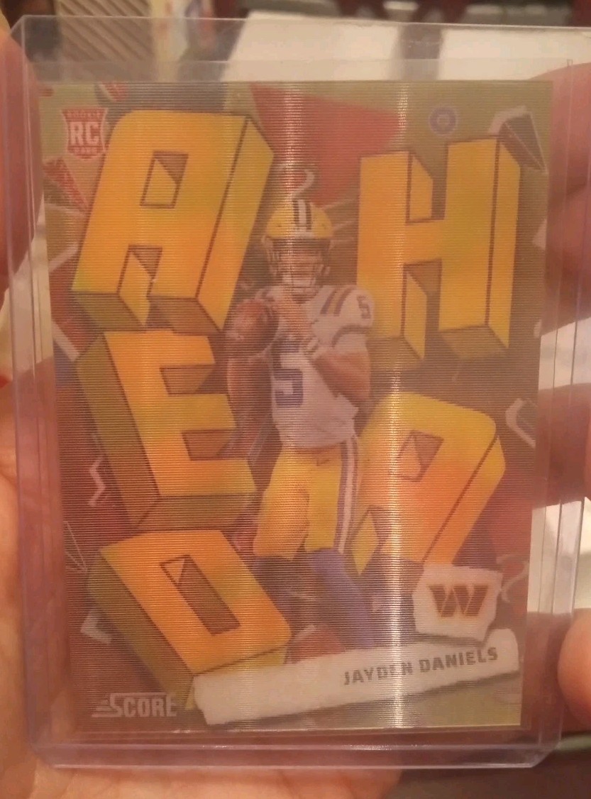 Jayden Daniels 2024 Panini Score Step Ahead RC #SA-JDS