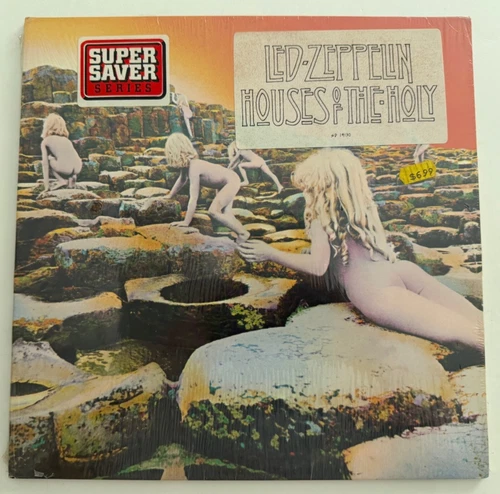 Led Zeppelin "Houses Of The Holy" LP - Atlantic 19130 Hype Sticker SEALED NM