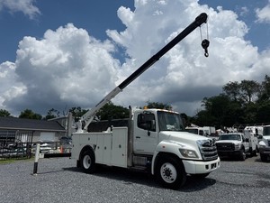 2016 Hino 338 Used Utility Autocrane 10006H Service Crane Truck Diesel Class 7