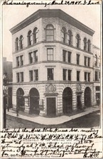 The Evening Standard Building, New Bedford MA c1907 Undivided Back Postcard S37