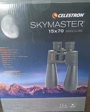 New Celestron SkyMaster 15x70mm Binocular Astronomy Binoculars w/Accessories