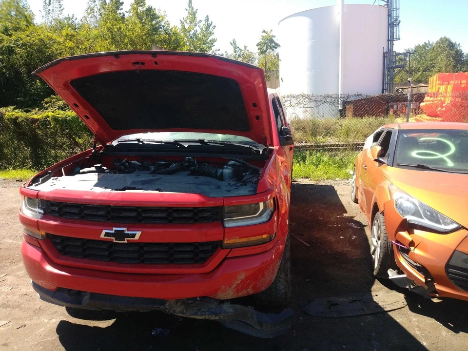 2018 Chevrolet Silverado 1500 Wiper Motor OEM 23167072 Red 122K Miles Foto 3 de 4