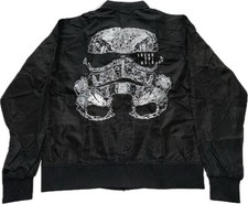 Disney Parks Star Wars Storm Trooper Black Jacket Adult Small New 64.99 MSRP