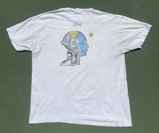 Vintage 90s IBM RS6000 AI T-Shirt Size X-Large Computers Technology Tee