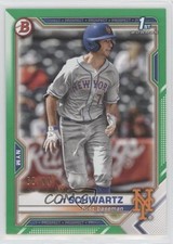 2021 Bowman Draft Green 68/99 JT Schwartz #BD-61 0qc1