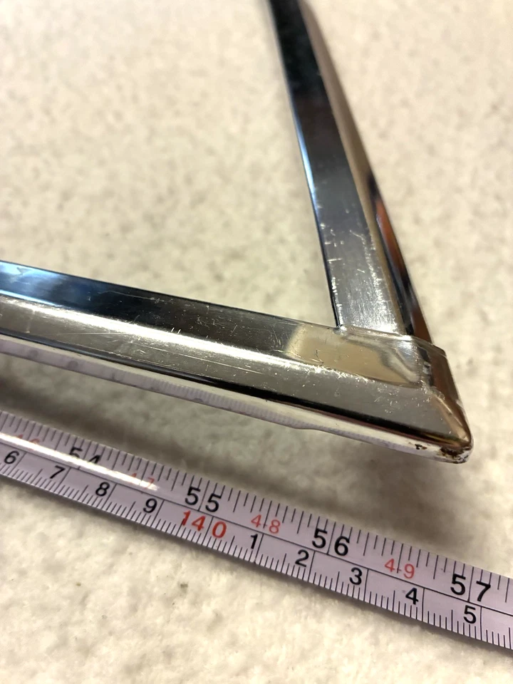 77,8,9 FORD RANCHERO REAR BACK GLASS WINDOW TRIM,FOUR PIECE SET,ORIGINAL,MOLDING - Image 2 of 4