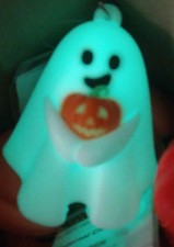 Bath Body Works Trick Or Treat Ghost PocketBac Holder GLOW IN THE DARK  GEL New