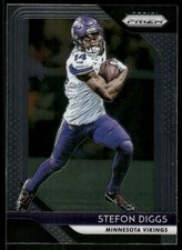 2018 Panini Prizm #80 Stefon Diggs Minnesota Vikings football card