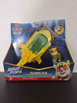 Spin Master PAW PATROL Aqua Pups Rubble HAMMERHEAD VEHICLE NEU OVP UNGEÖFFNET 