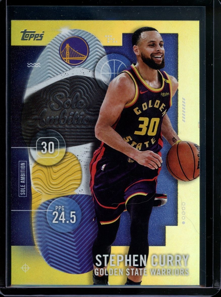 2025-26 Topps Sole Ambition #SA-3 Stephen Curry Case Hit SSP