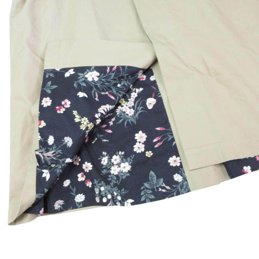 23SS COEL Botanical Pattern Reversible Balcony Co… - image 6