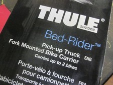 Thule Bed-Rider pick-up truck fork mounted bi...