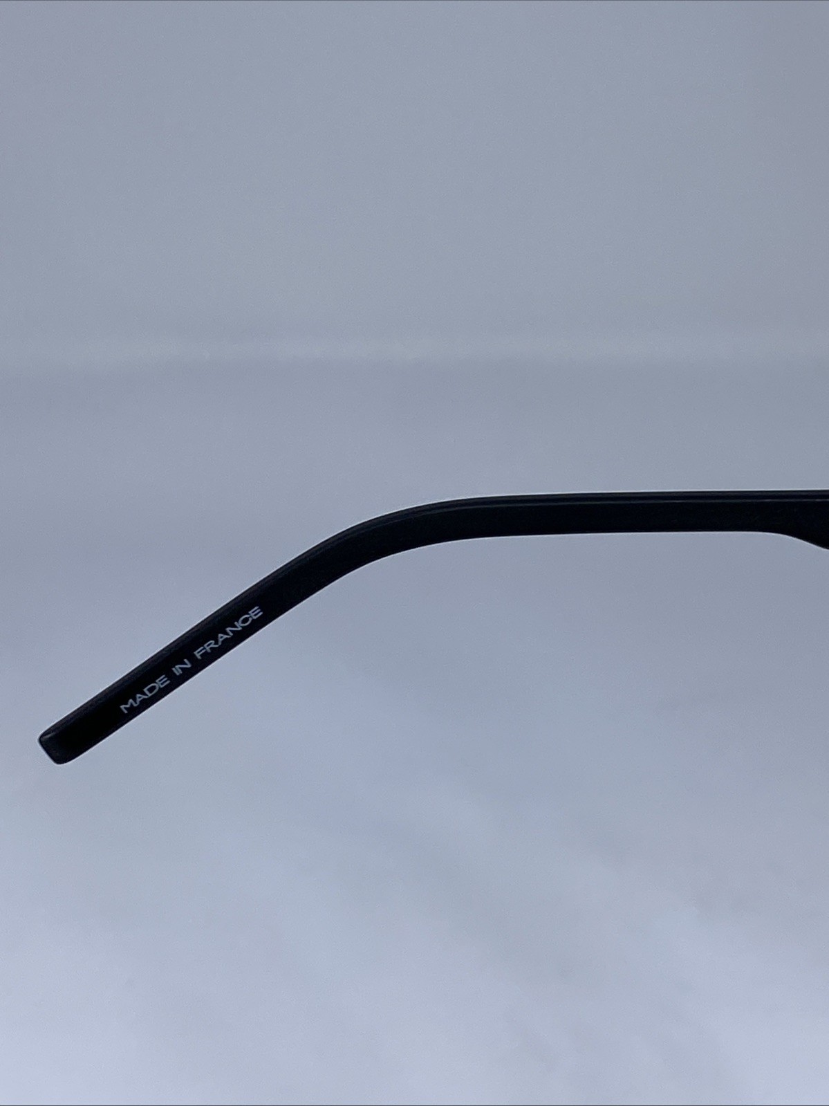 LIGHTEC MOREL FRANCE 2828S Black Matte Half Rimless Eyeglasses Frame 55-18-140