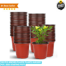 Small Flower Pots Seedling Succulent Plastic Planter Lot Set 150