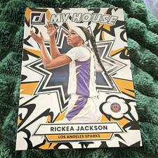 Panini 2025 Donruss WNBA My House Insert Rickea Jackson Sparks #13