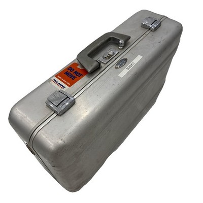 Zero Halliburton Aluminum Attache Case w/ Peel Pluck Foam