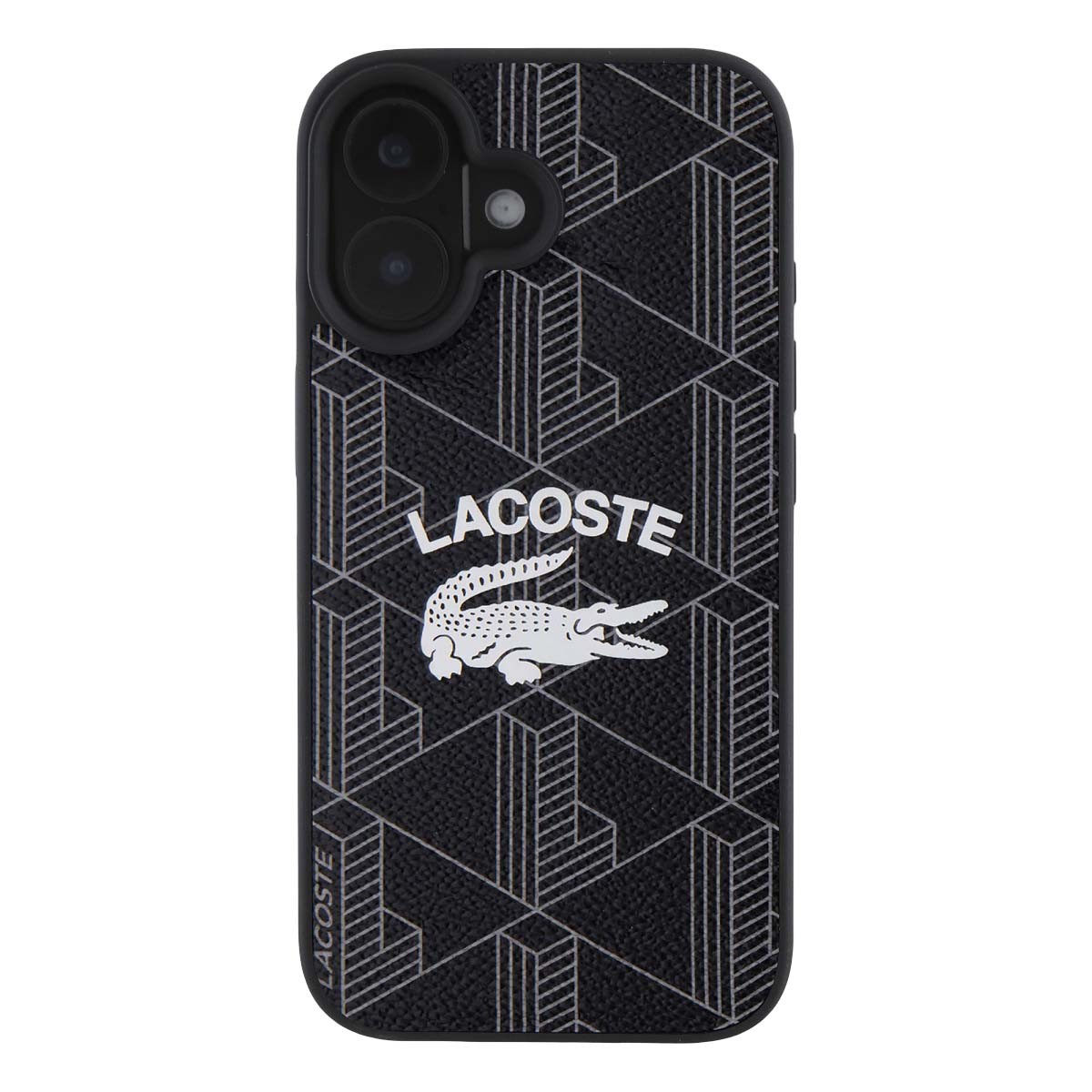 Coque Lacoste iPhone 16 Blend Monogram - Protection Antichoc Rigide - 2