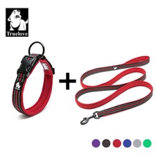 Mesh Nylon Pet Dog Collar And Leash Set Puppy Collar Dog Necklace Refle