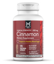 Member's Mark Clinical Strength Cinnamon 500 mg  170 Vegetarian Capsules Support