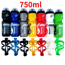 750ML Portable Bike Water Bottle with Holder Outdoor Sports Cycling