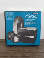 Sawyer's Rototray Rotary Projector Slide Tray 100 2x2 Sealed New