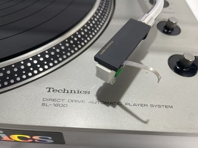Technics SL-1600 with Dust Cover Hinges Direct Drive DJ Turntable