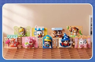 MINISO Disney FairyTale Window Stamp Series Blind Box Figure Toy