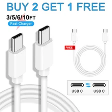 For Apple iPhone 17 16 Plus Pro Max USB C to Type C Fast Charger Cable Lead Wire