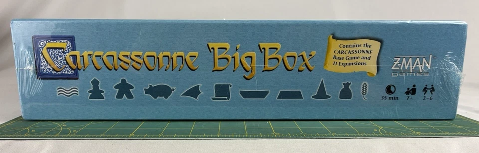 Carcassonne Big Box 2017 ZMan Games Estrategia Juegos de Mesa Base + 11 Expansiones Foto 4 de 4