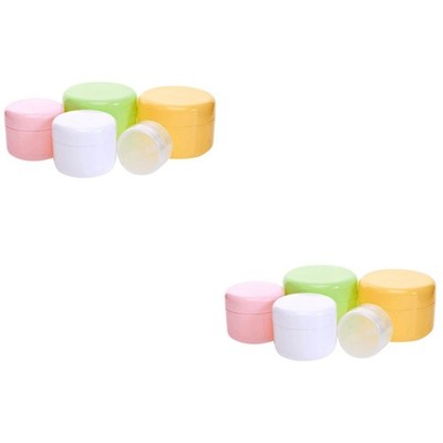 2 PCS Schminke Aufbewahrungsbox Kosmetikflasche Leerer Cremesbehälter