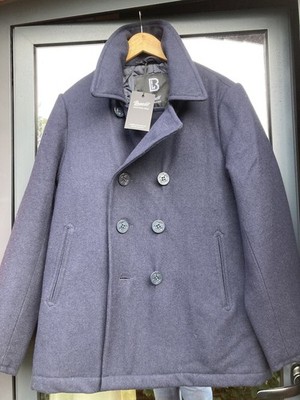 Brandit Pea Coat jacket navy M