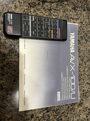 Yamaha AVX-100u Stereo Amplifier | eBay
