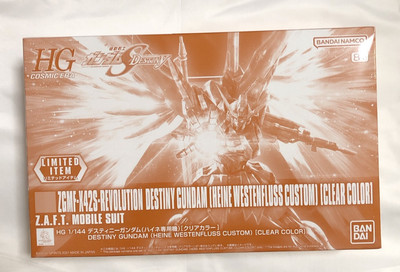 HG 1/144 Destiny Gundam Heine Custom Clear Color Model Kit GUNDAM SEED DESTINY