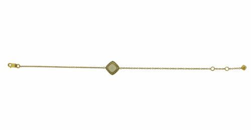 Lucy K Rose Gold Mesh Band Crystal Bezel Quartz Watch Women 