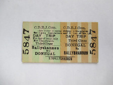 C D R J Com Donegal - Ballyshannon Day Trip Return 5847 Unused *SALE*