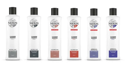 Nioxin Cleanser Shampoo System 1 2 3 4 5 6 300ml - Free P&P