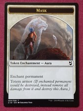 Magic The Gathering COMMANDER 2018 C18 MASK SOLDIER token card MTG