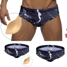 Swimwear Bikini Underwear Bikini Briefs Black/Black Breathable Low Waist