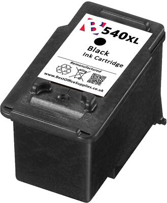 Refilled PG 540XL Black Ink fits Canon Pixma MG3150 All-In-One