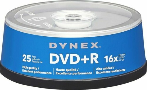 Dynex DVD+R (DVD Recordable Media) Discs - 42 Spindle Pack - 8x