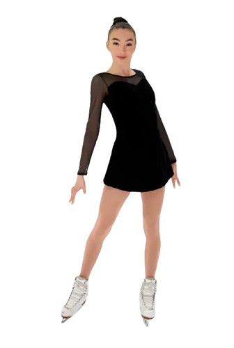 black collared mini dress Miss Circle Women Heather Black Collared Decorative Button-Front Mini Dress