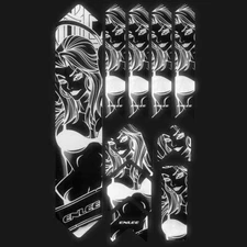 Bicycle Chainstay Frame Protection Sticker MTB BMX Road Paint Protector Decals