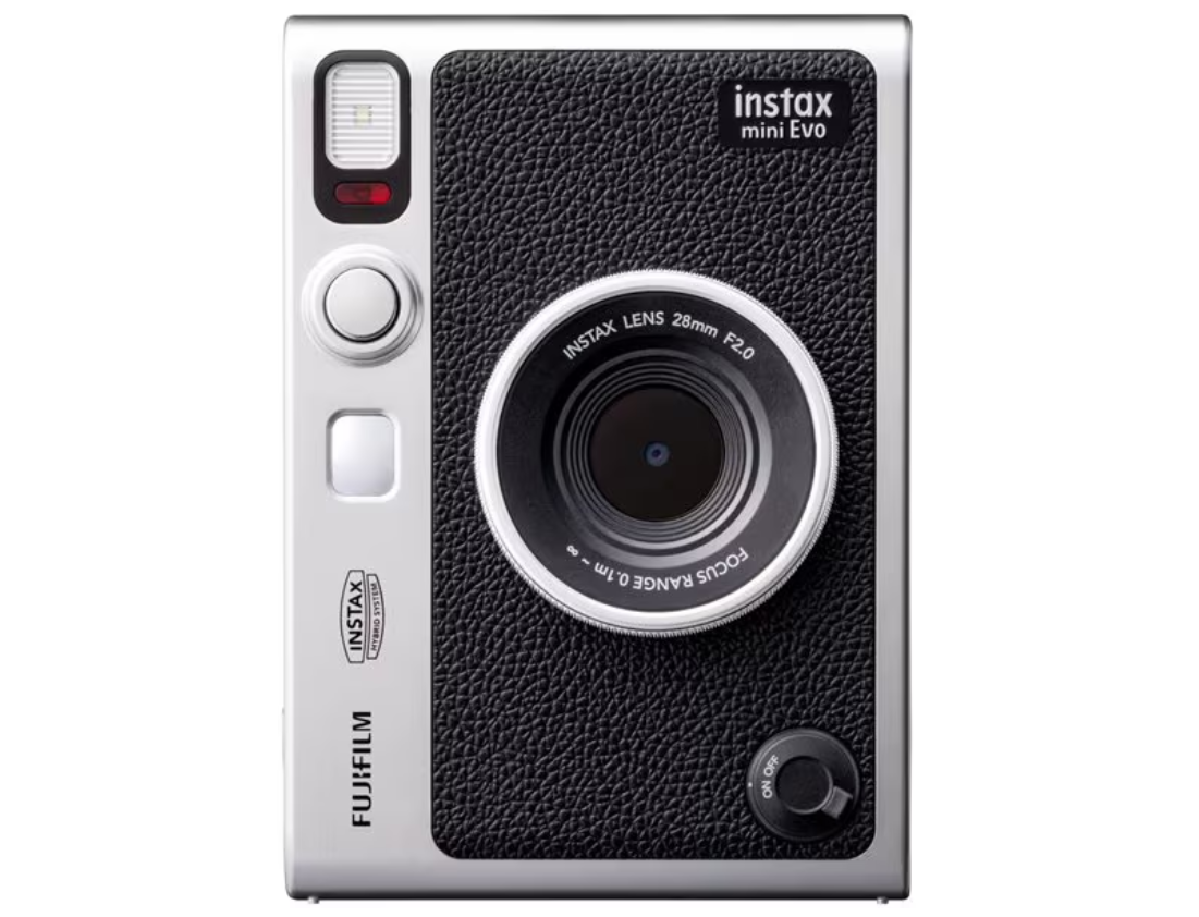 FUJIFILM Instax Mini Evo Hybrid Instant Camera Black Japan Import New-image