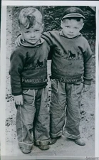 1939 Earl Simpson Richard Simpson Mount Bernon Ia Nephrosis Wirephoto 5X7