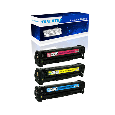 3PK CF211A - CF213A Toner 131A For HP LaserJet Pro 200 Color MFP M251nw M276nw
