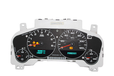 Speedometer Instrument Cluster Panel Gauges 2011 Silverado 1500 145,297 Miles