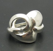 Sterling Silver Women's Ring Genuine Solid 925 Heart Perfect Quality Empress