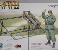 Dragon "Lang" with Rocket Launcher and 1 Rocket, German WWII very cool, NRFB.