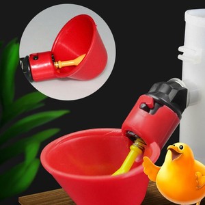 Automatic Animal Drinking Cup Quail Water Bird Plastic Fountain
